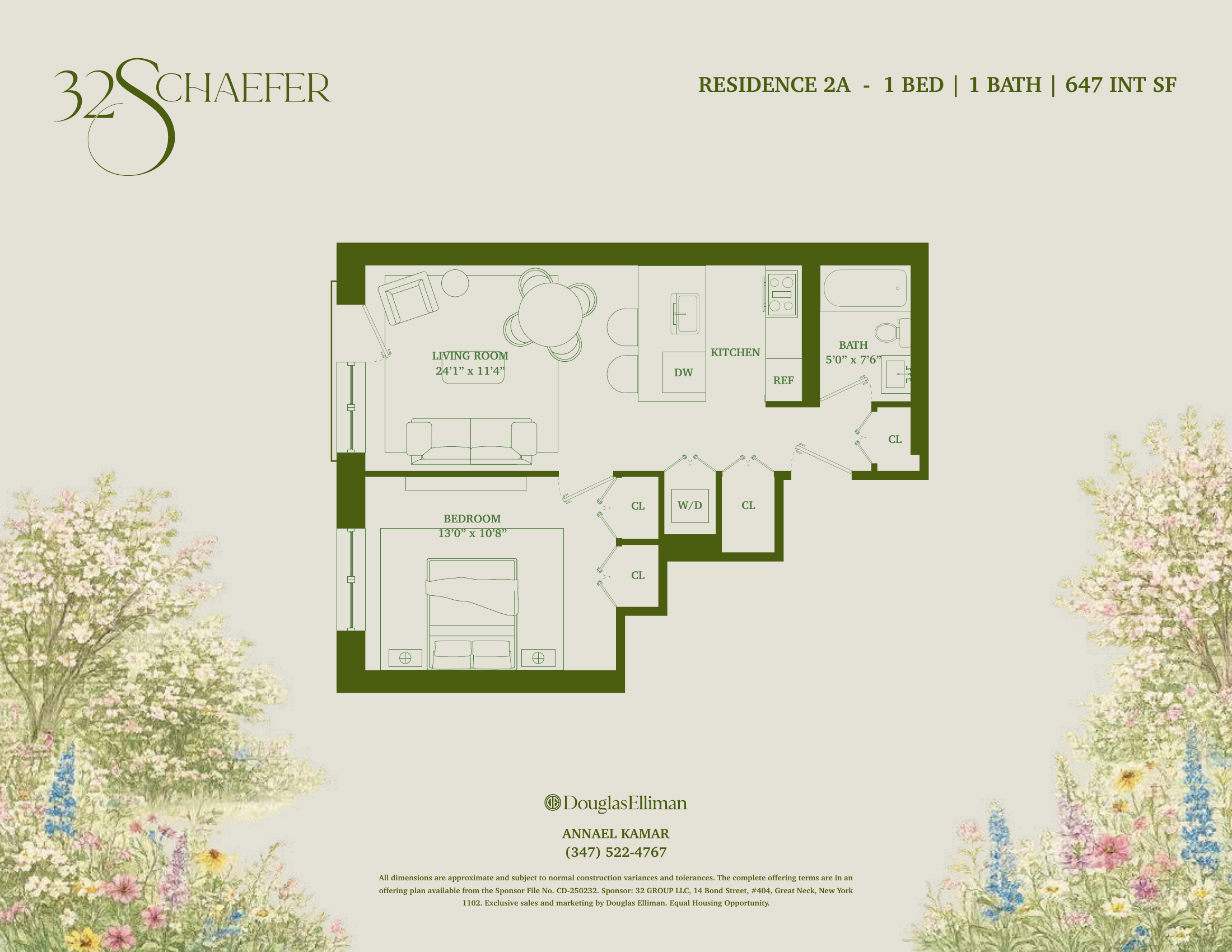 Residence 2A floor plan