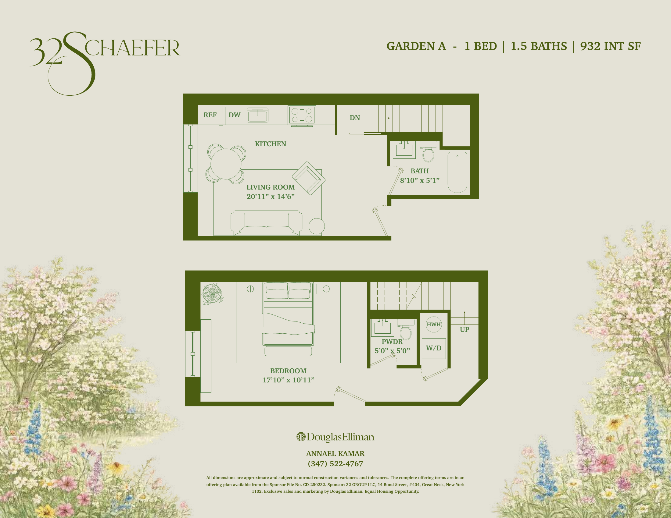Residence 1A floor plan